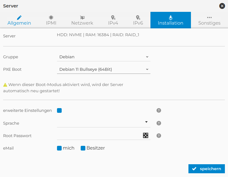 Server Administration - Installation