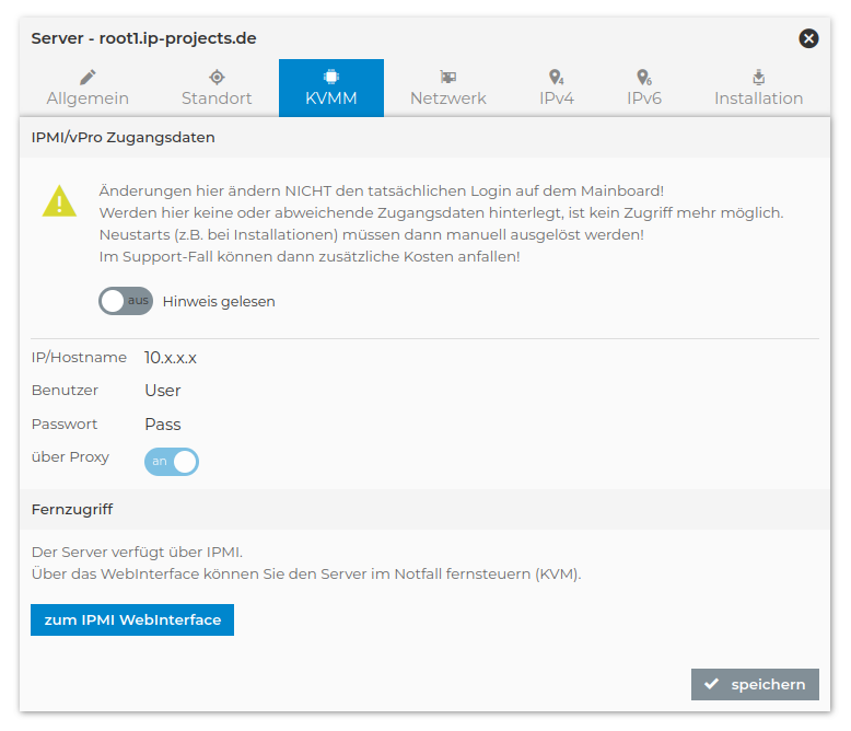 KVMM / IPMI Proxy
